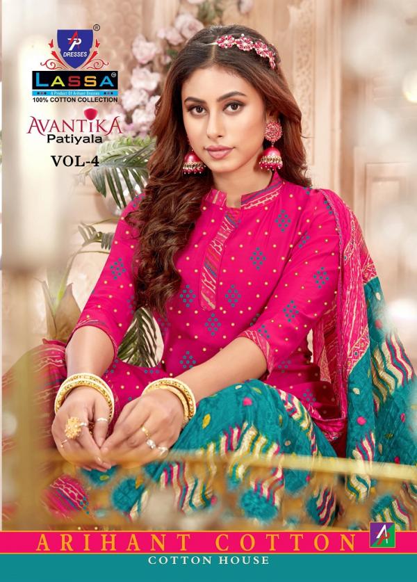 Arihant Lassa Avantika Vol-4 – Dress Material